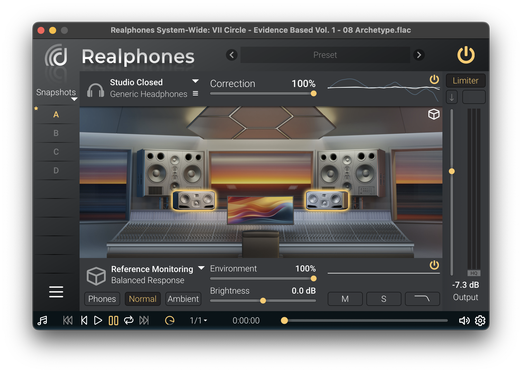 dSONIQ Realphones Ultimate 2 with Osinsky Studio add-on